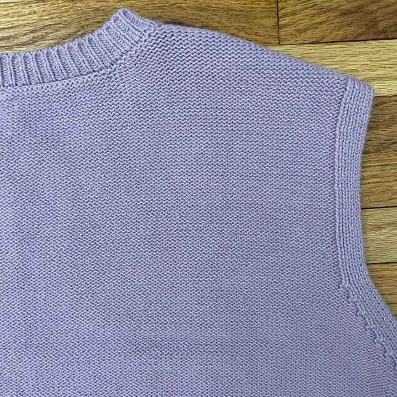 Lavender Sweater Vest - Picture 11 of 11
